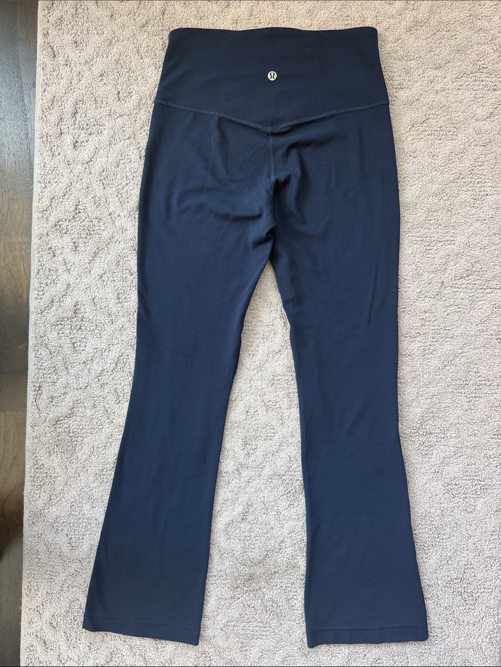 lululemon athletica Black Boot-Cut Yoga Pants